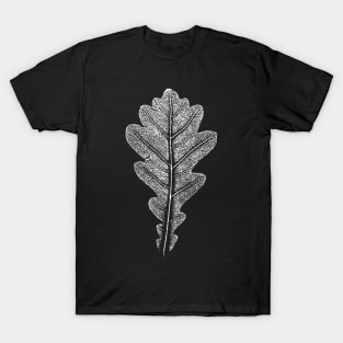 Oak Leaf - Leaves Stamp - BOTANICALS T-Shirt